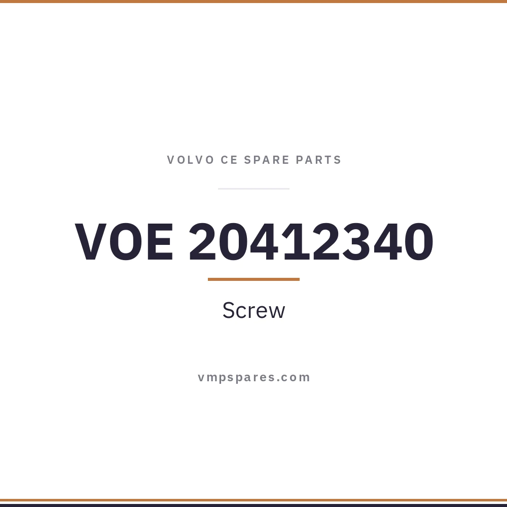 VOE 20412340 – Screw