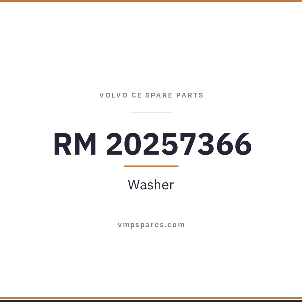 RM 20257366 – Washer