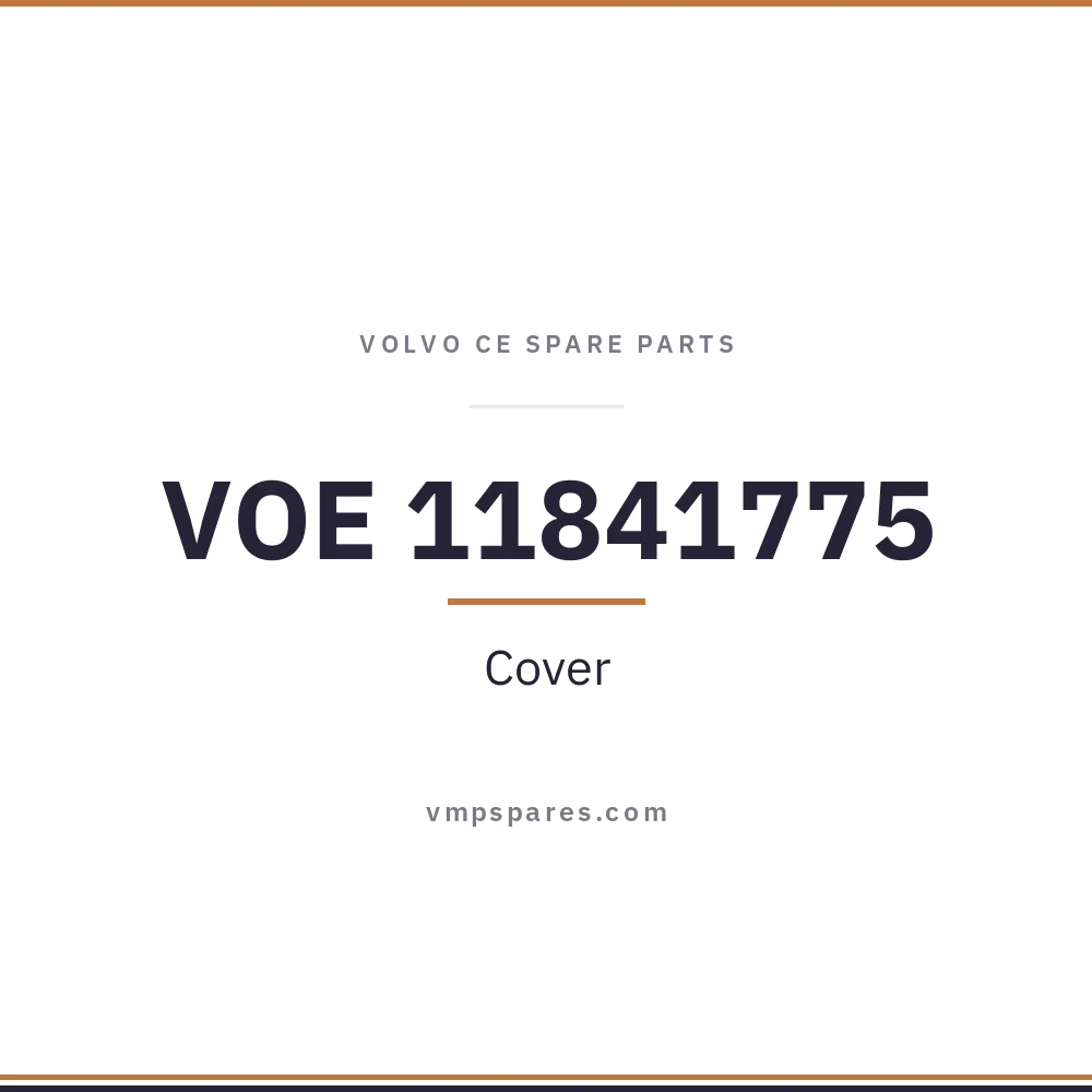 VOE 11841775 – Cover