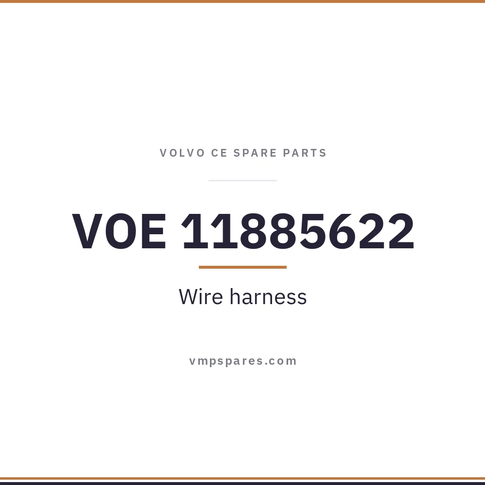 VOE 11885622 – Wire harness