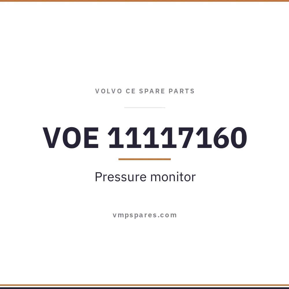 VOE 11117160 – Pressure monitor