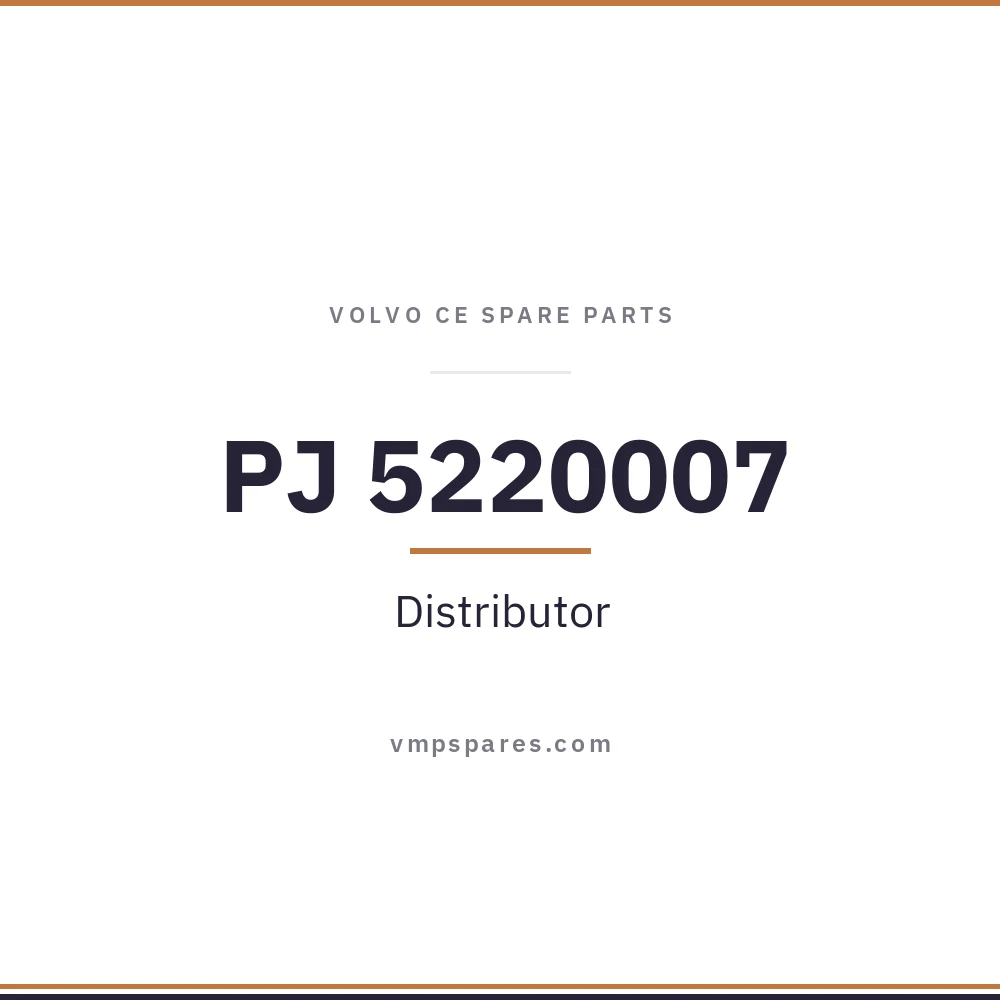 PJ 5220007 – Distributor