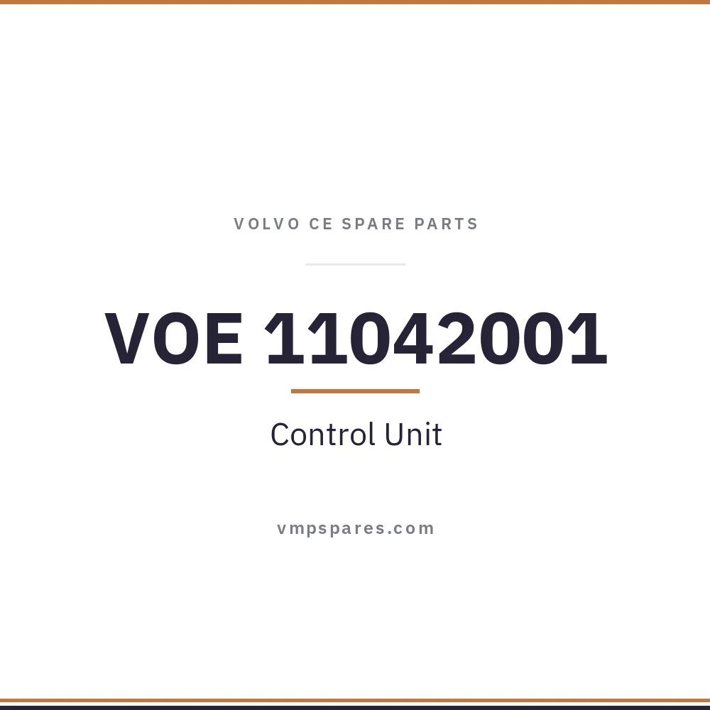 VOE 11042001 – Control Unit