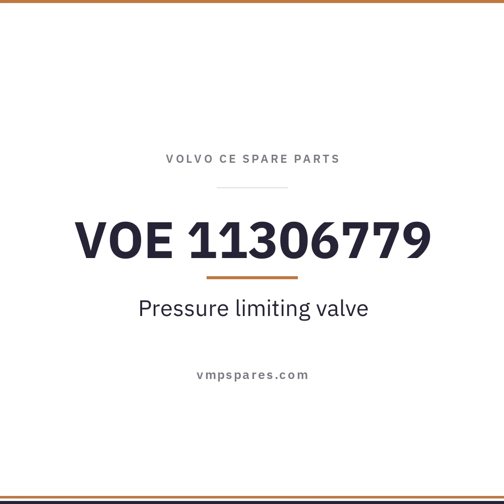 VOE 11306779 – Pressure limiting valve