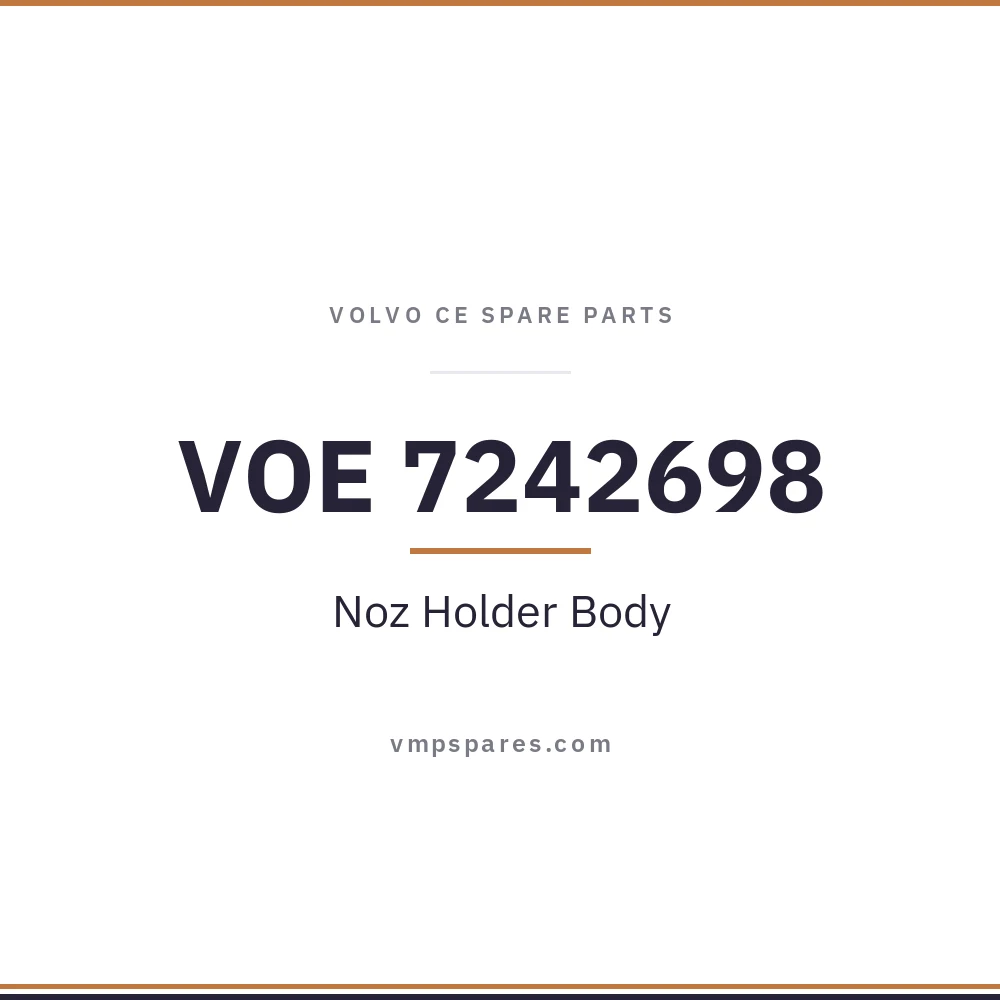 VOE 7242698 – Noz Holder Body