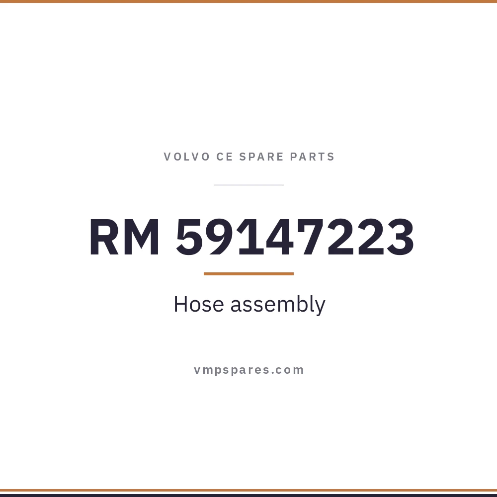 RM 59147223 – Hose assembly
