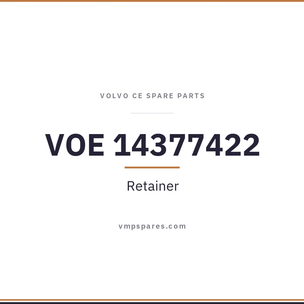 VOE 14377422 – Retainer