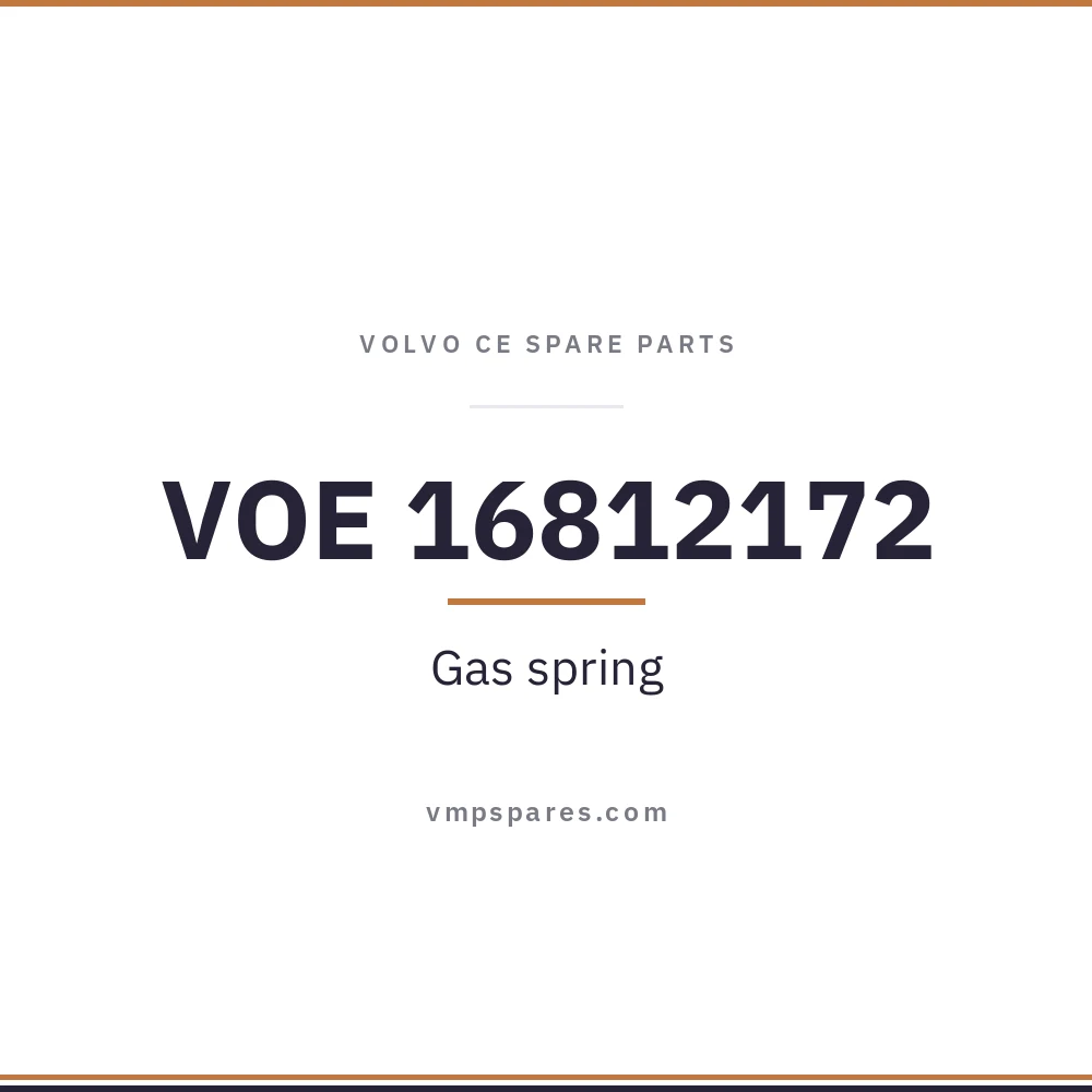 VOE 16812172 – Gas spring