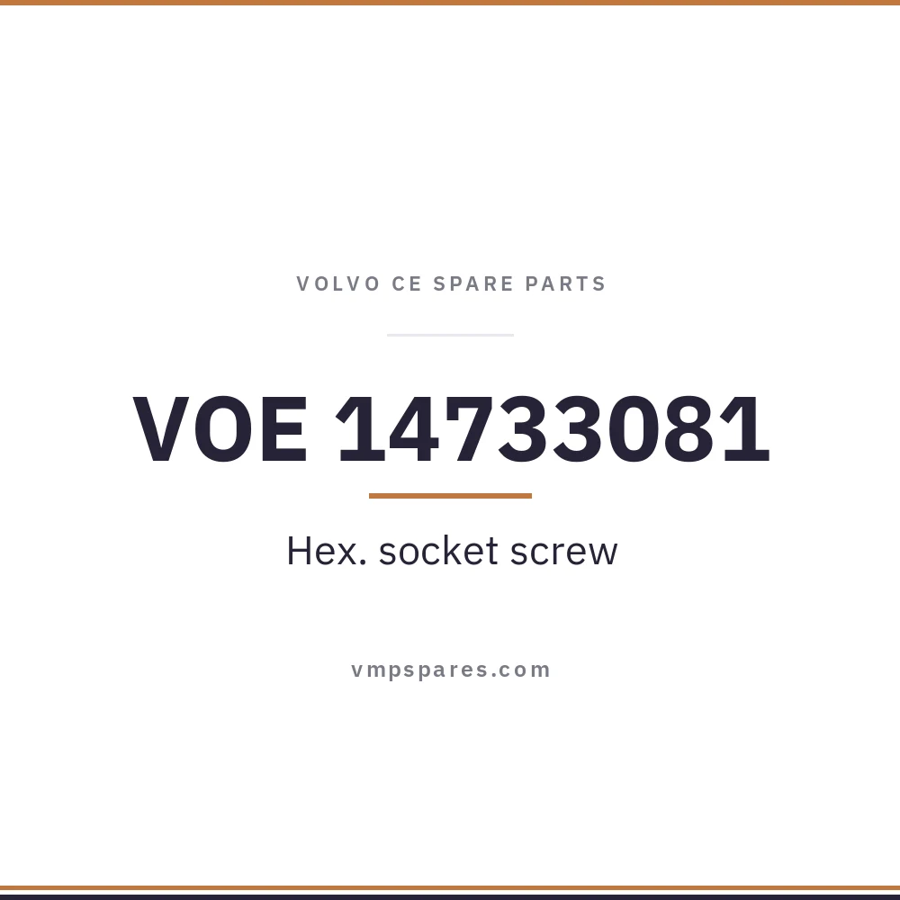 VOE 14733081 – Hex. socket screw