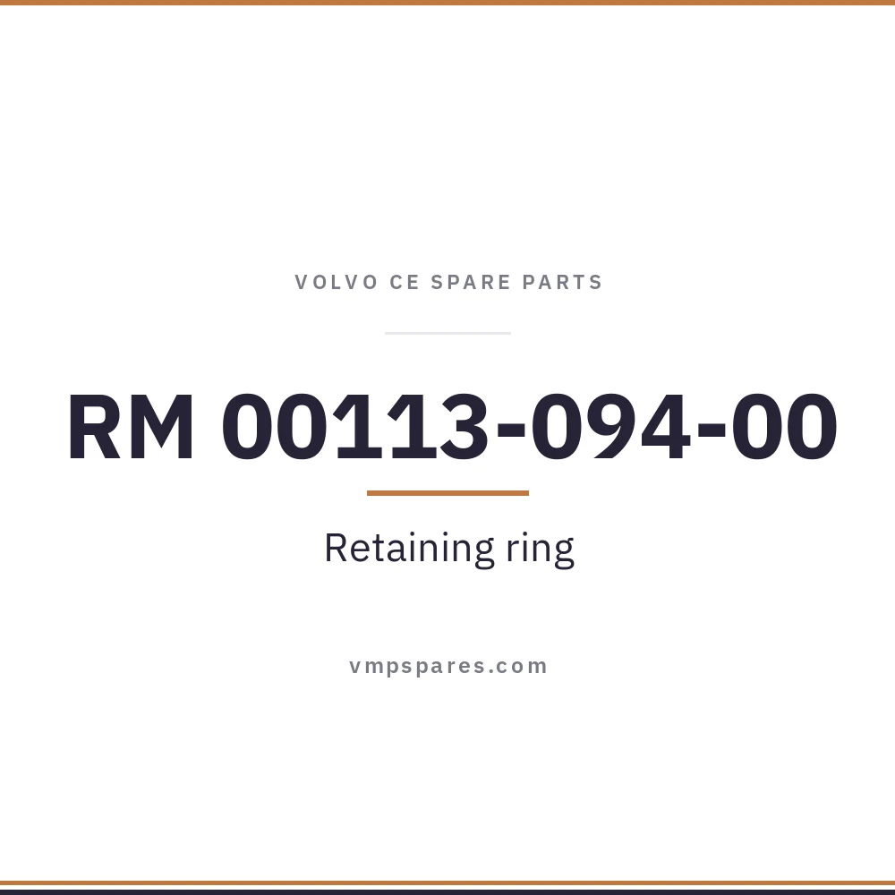 RM 00113-094-00 – Retaining ring