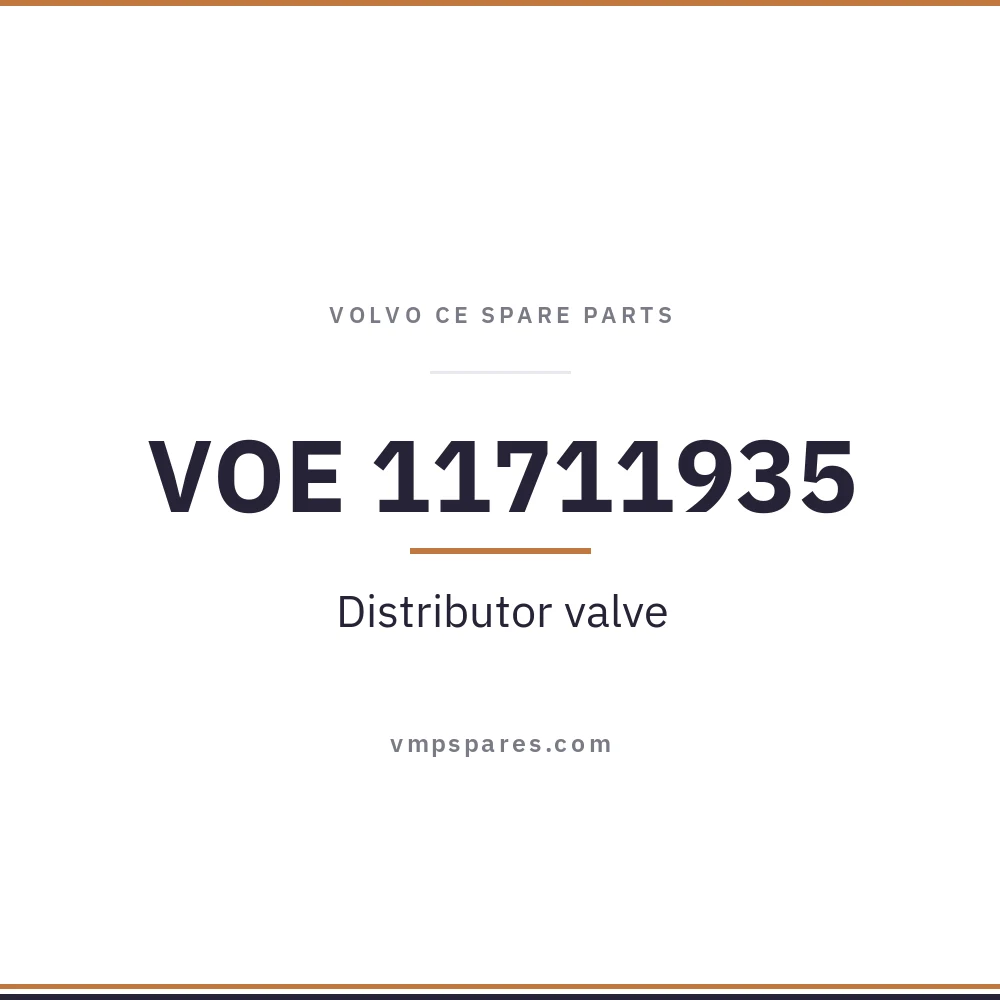 VOE 11711935 – Distributor valve