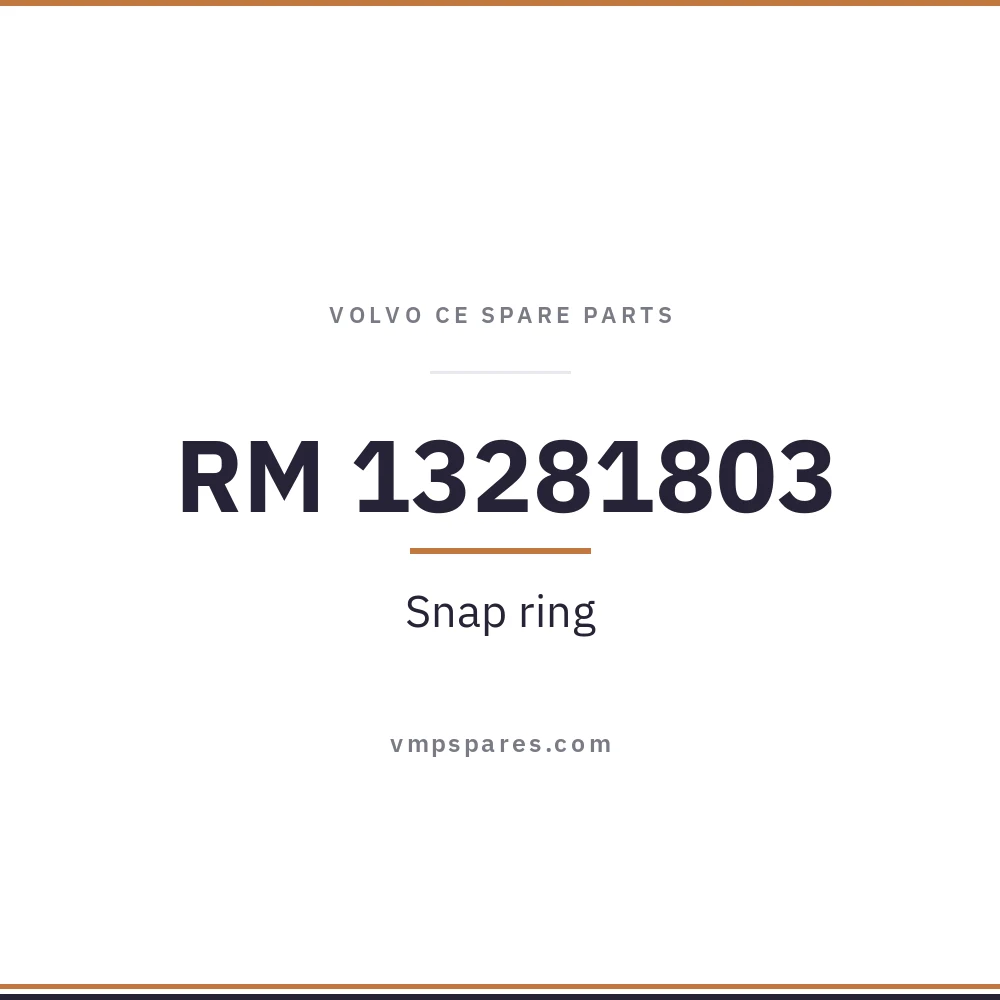 RM 13281803 – Snap ring