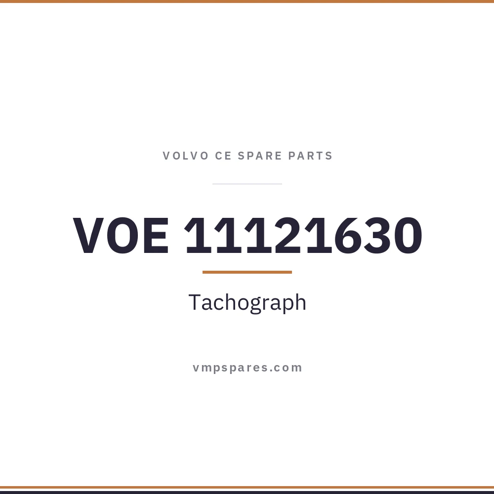 VOE 11121630 – Tachograph