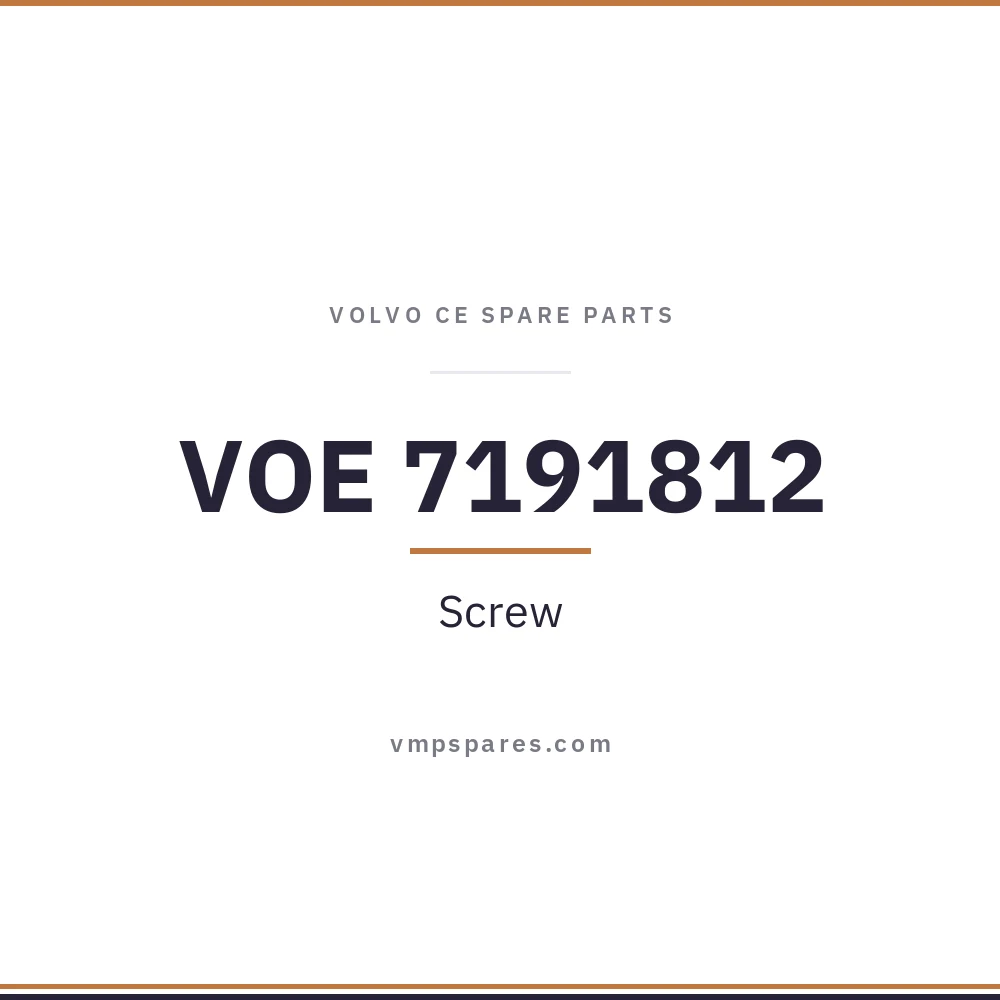 VOE 7191812 – Screw