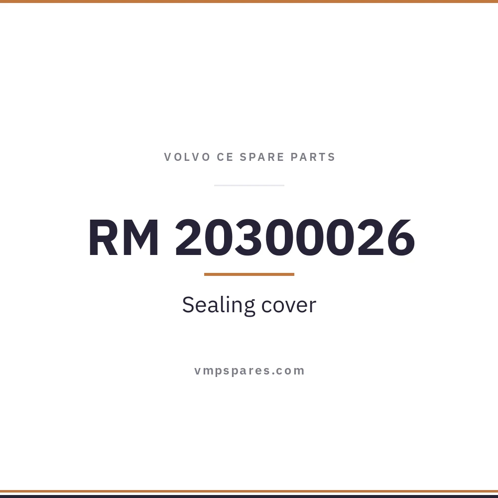 RM 20300026 – Sealing cover