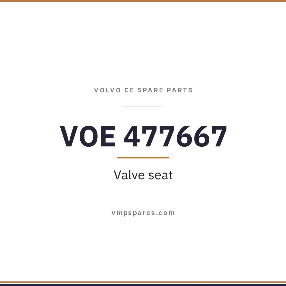 VOE 477667 – Valve seat