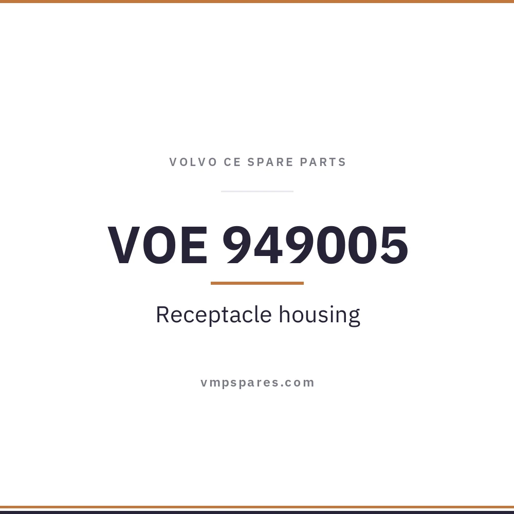 VOE 949005 – Receptacle housing