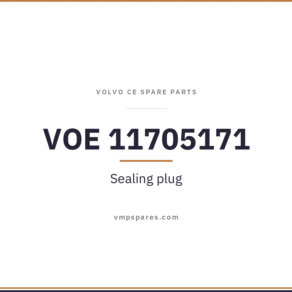 VOE 11705171 – Sealing plug