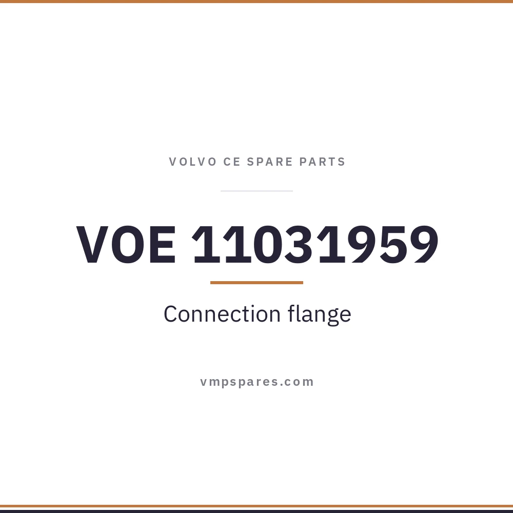 VOE 11031959 – Connection flange