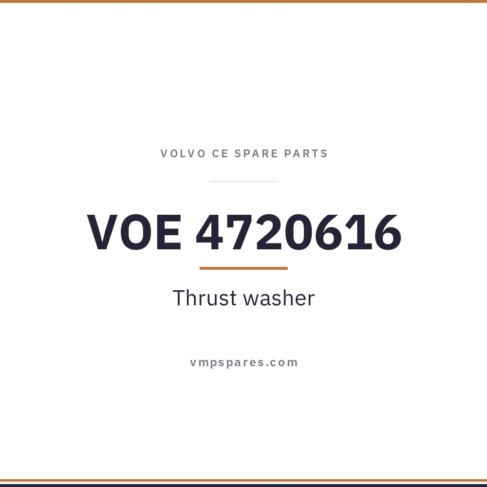 VOE 4720616 – Thrust washer