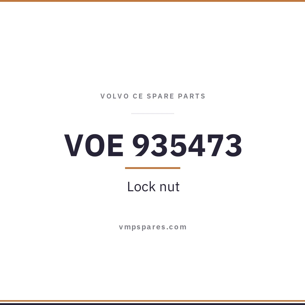 VOE 935473 – Lock nut