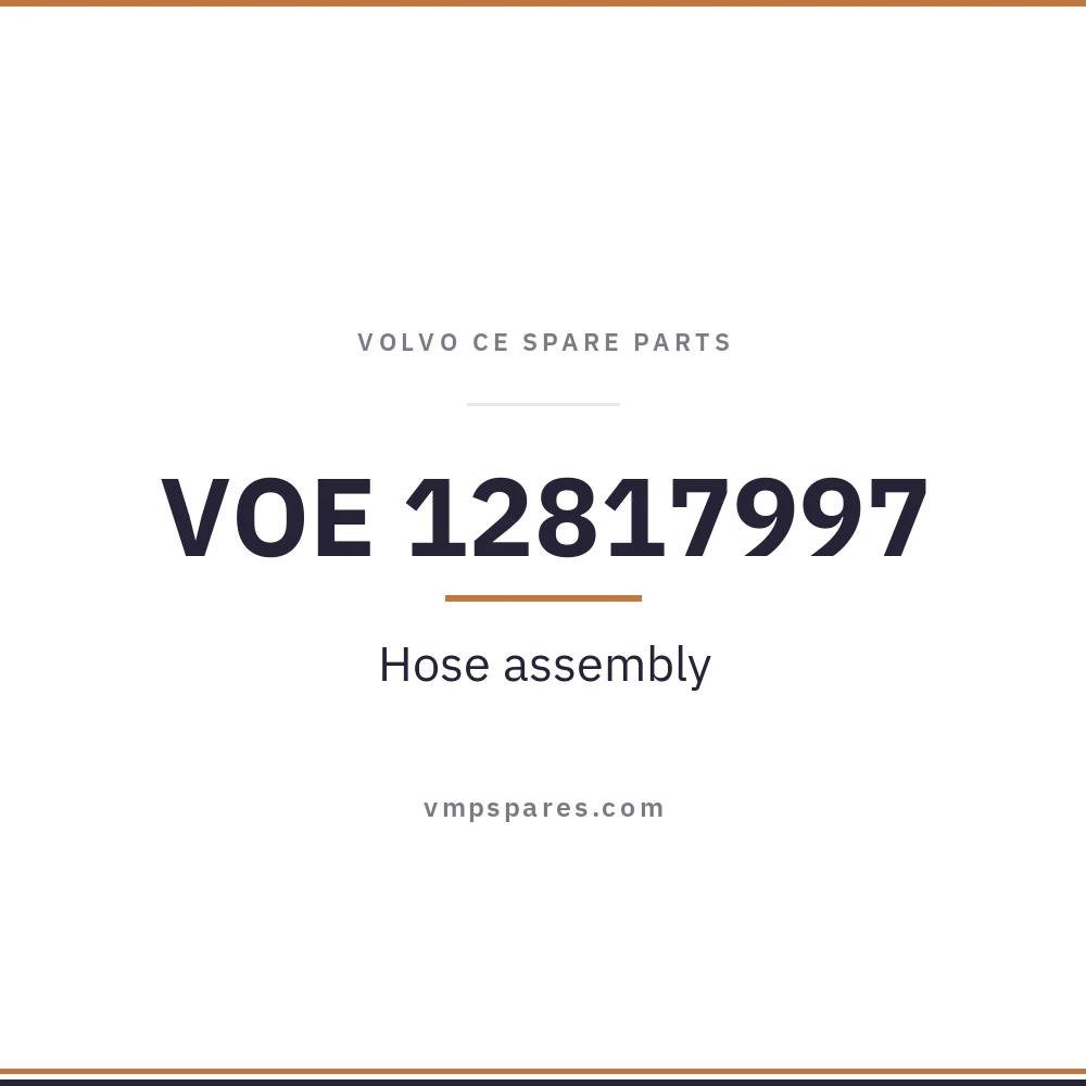 VOE 12817997 – Hose assembly