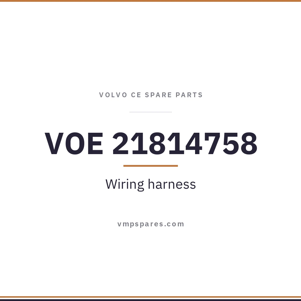 VOE 21814758 – Wiring harness
