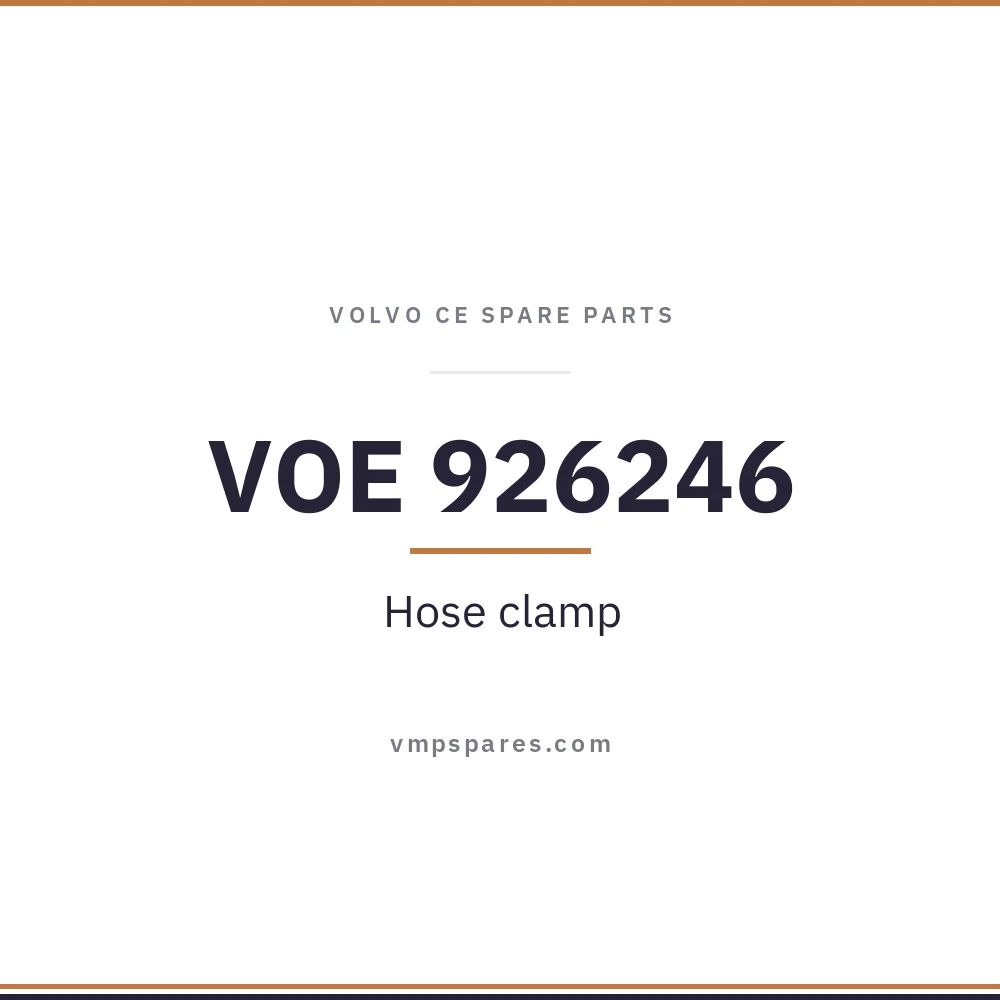 VOE 926246 – Hose clamp