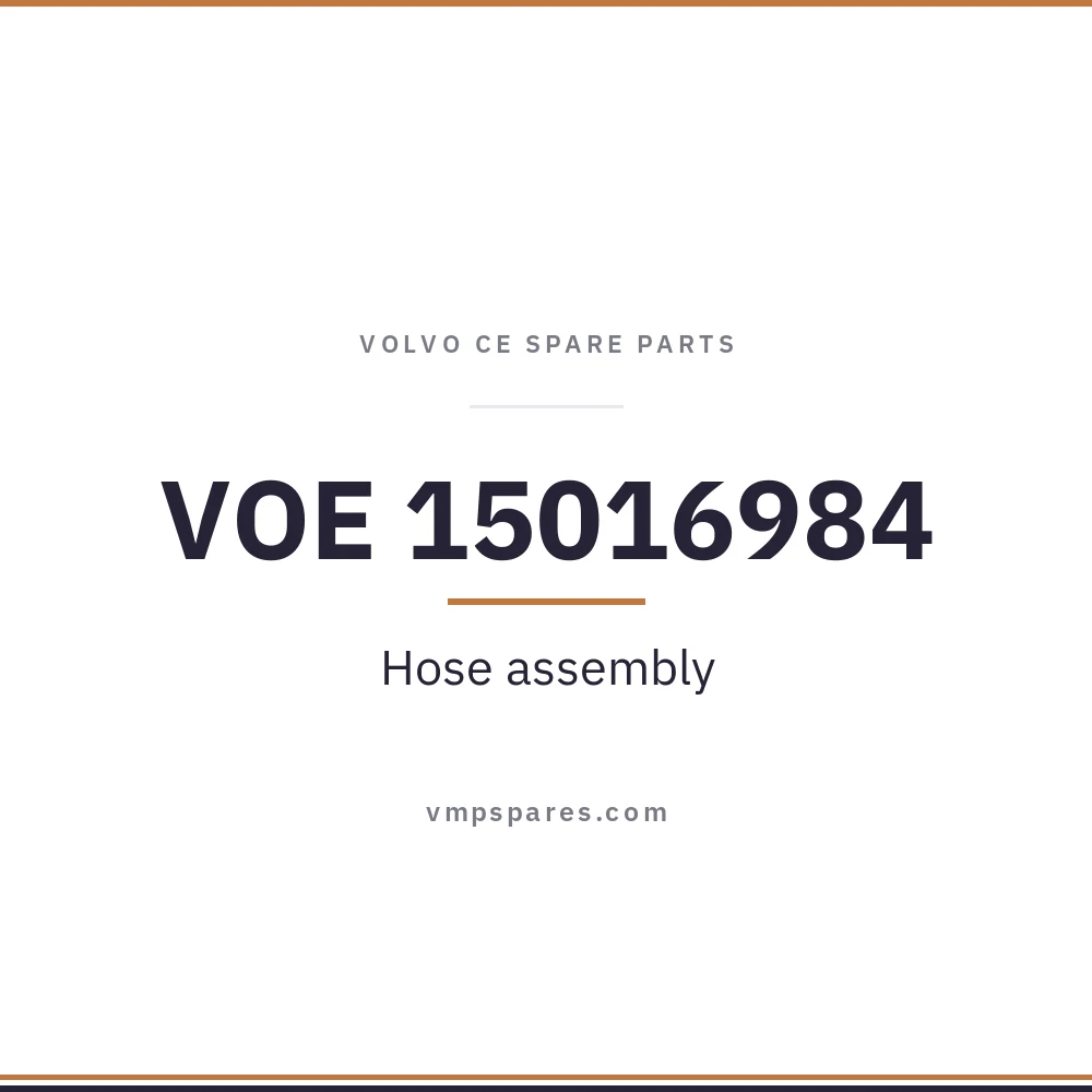 VOE 15016984 – Hose assembly
