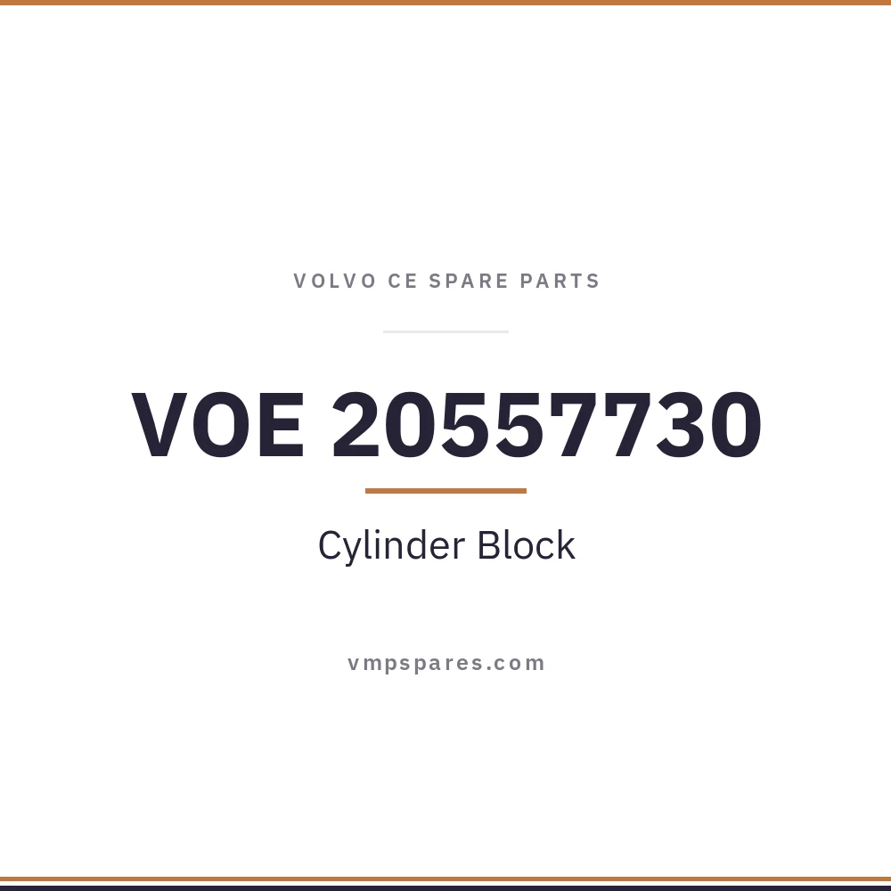 VOE 20557730 – Cylinder Block