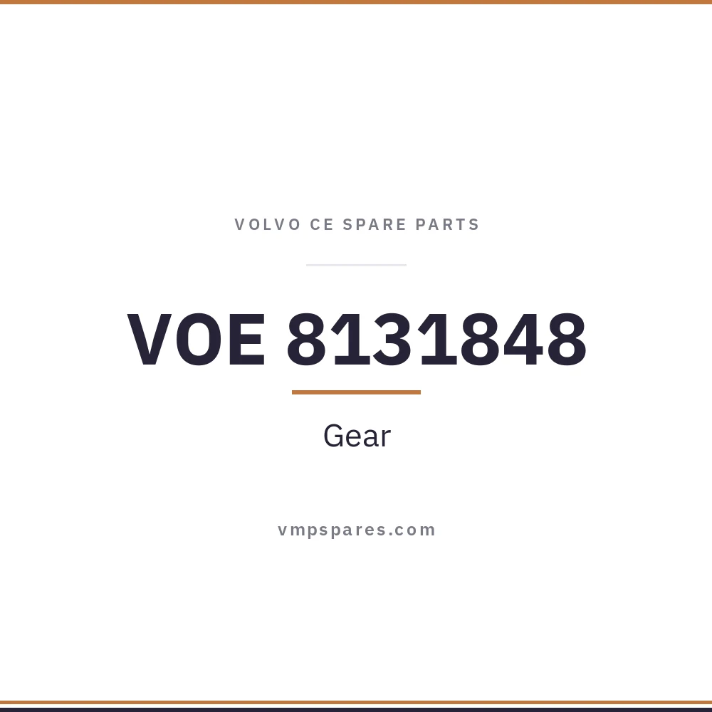 VOE 8131848 – Gear