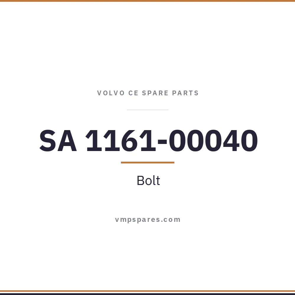 SA 1161-00040 – Bolt