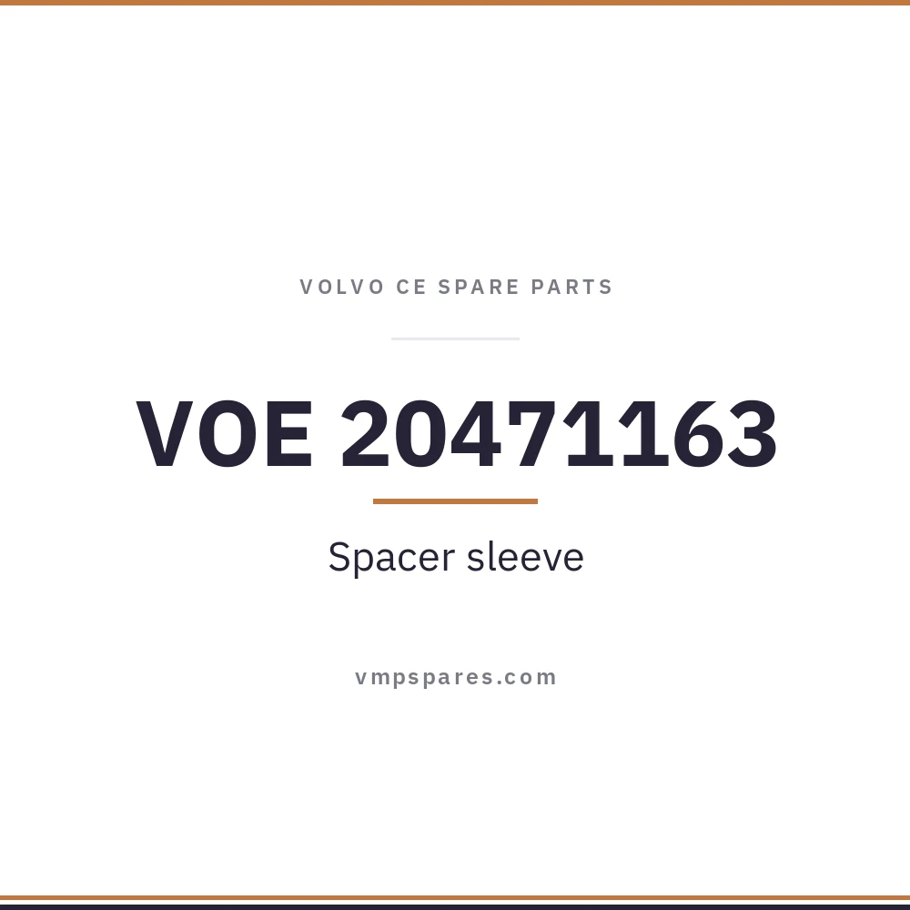 VOE 20471163 – Spacer sleeve