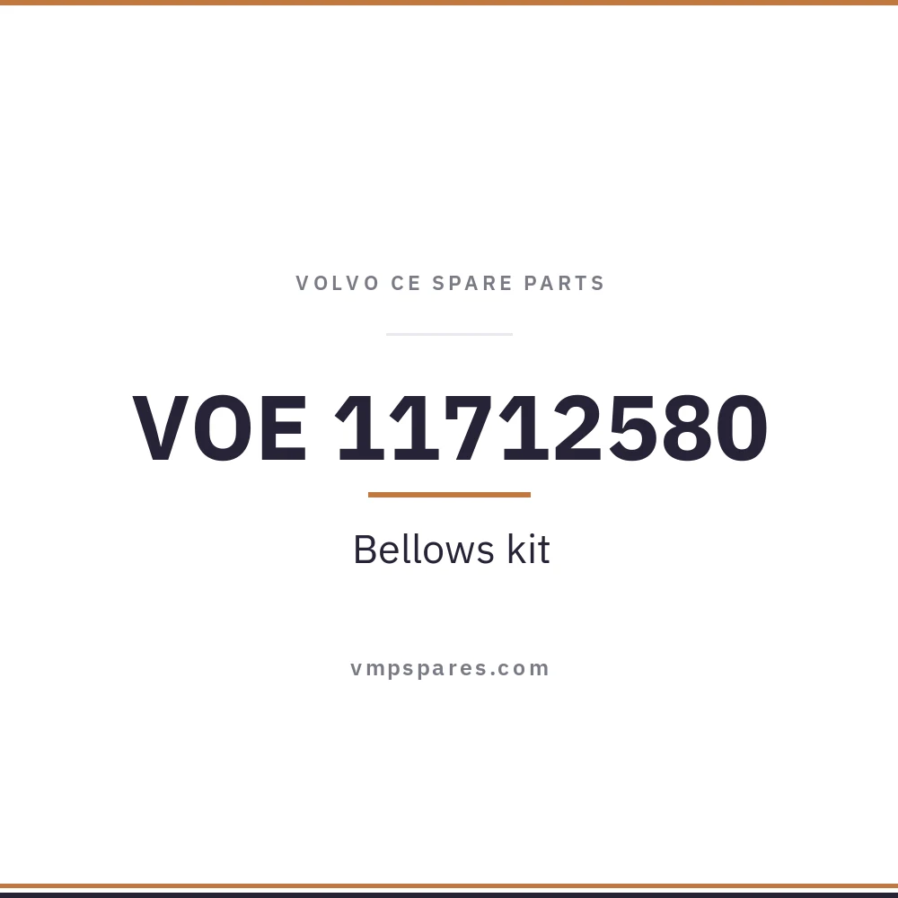 VOE 11712580 – Bellows kit