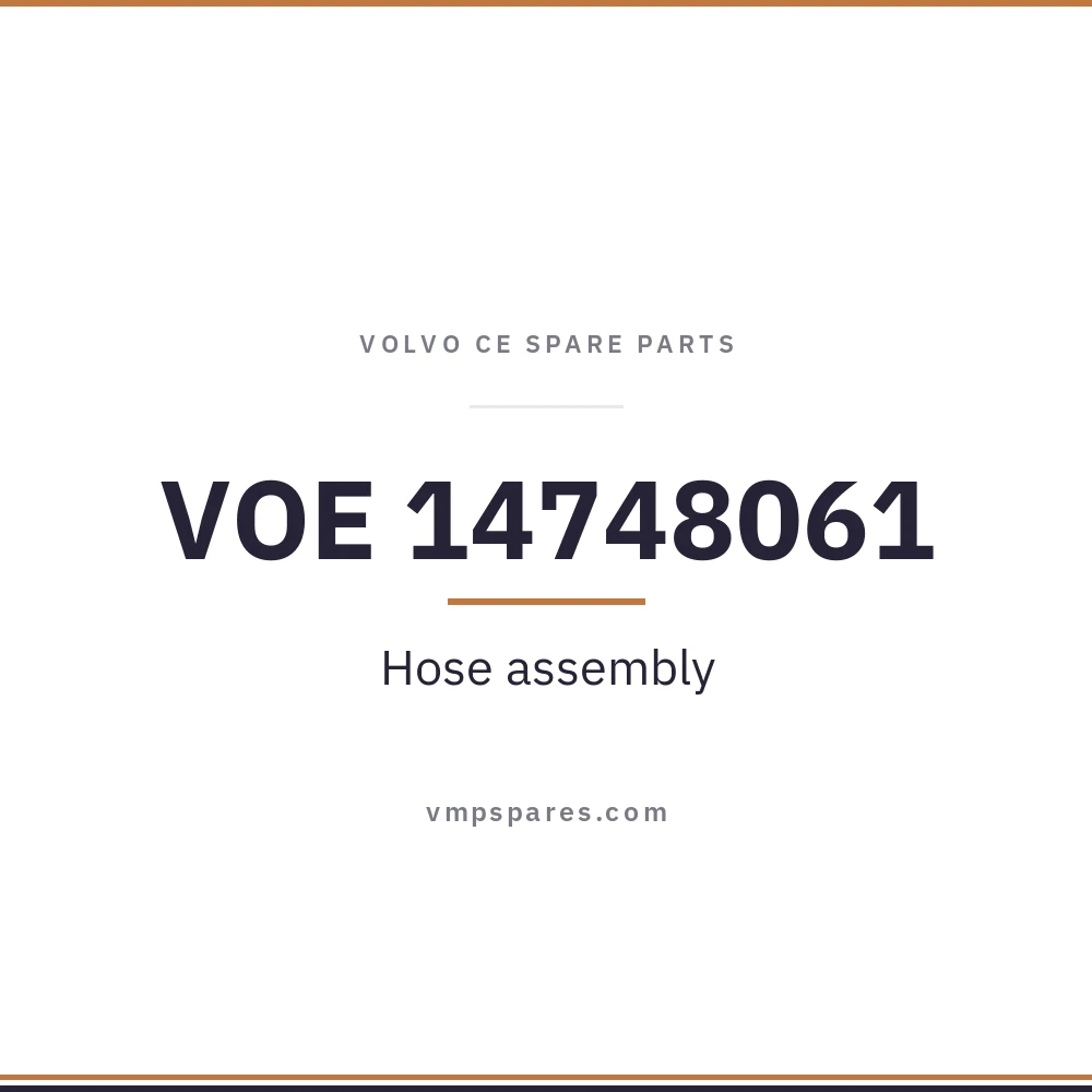 VOE 14748061 – Hose assembly
