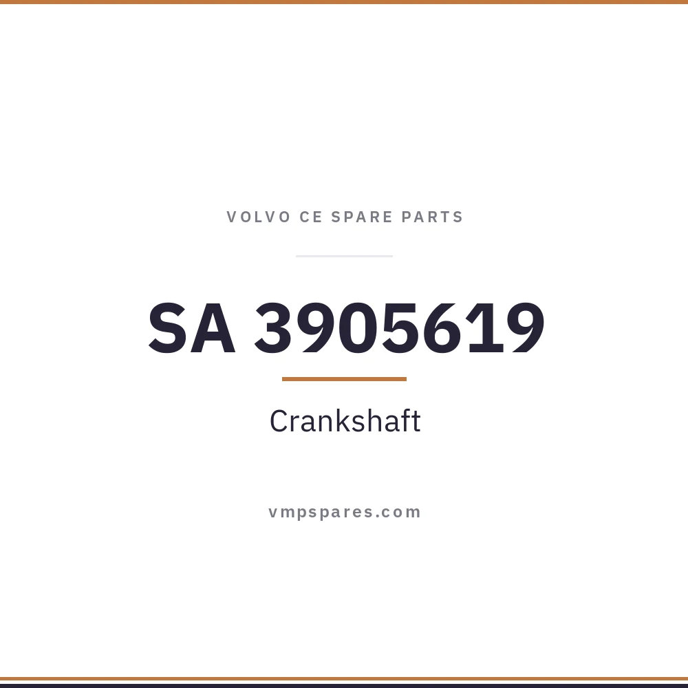 SA 3905619 – Crankshaft