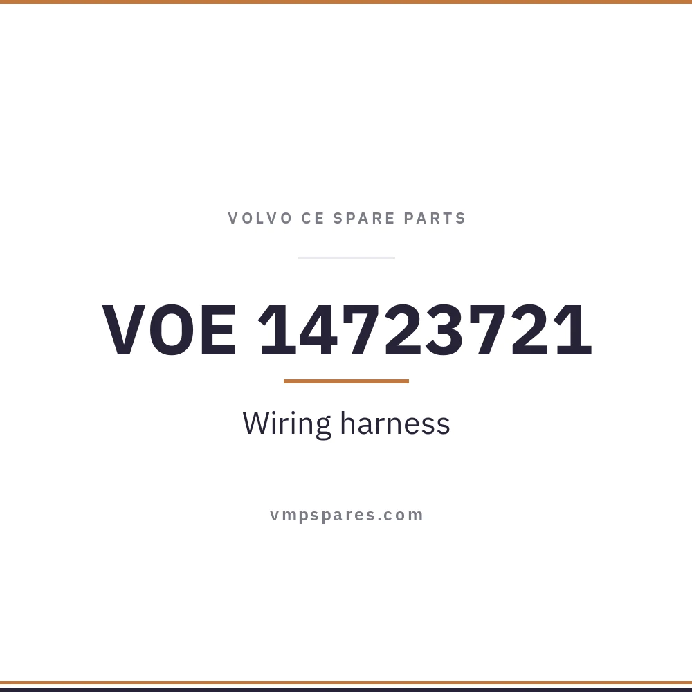 VOE 14723721 – Wiring harness