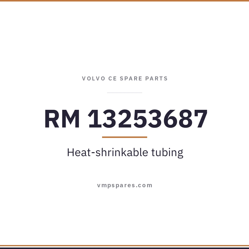 RM 13253687 – Heat-shrinkable tubing