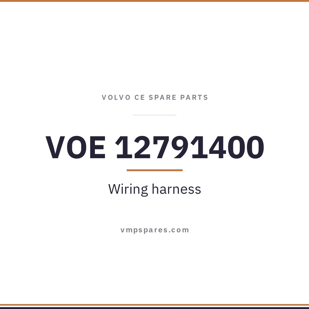 VOE 12791400 – Wiring harness