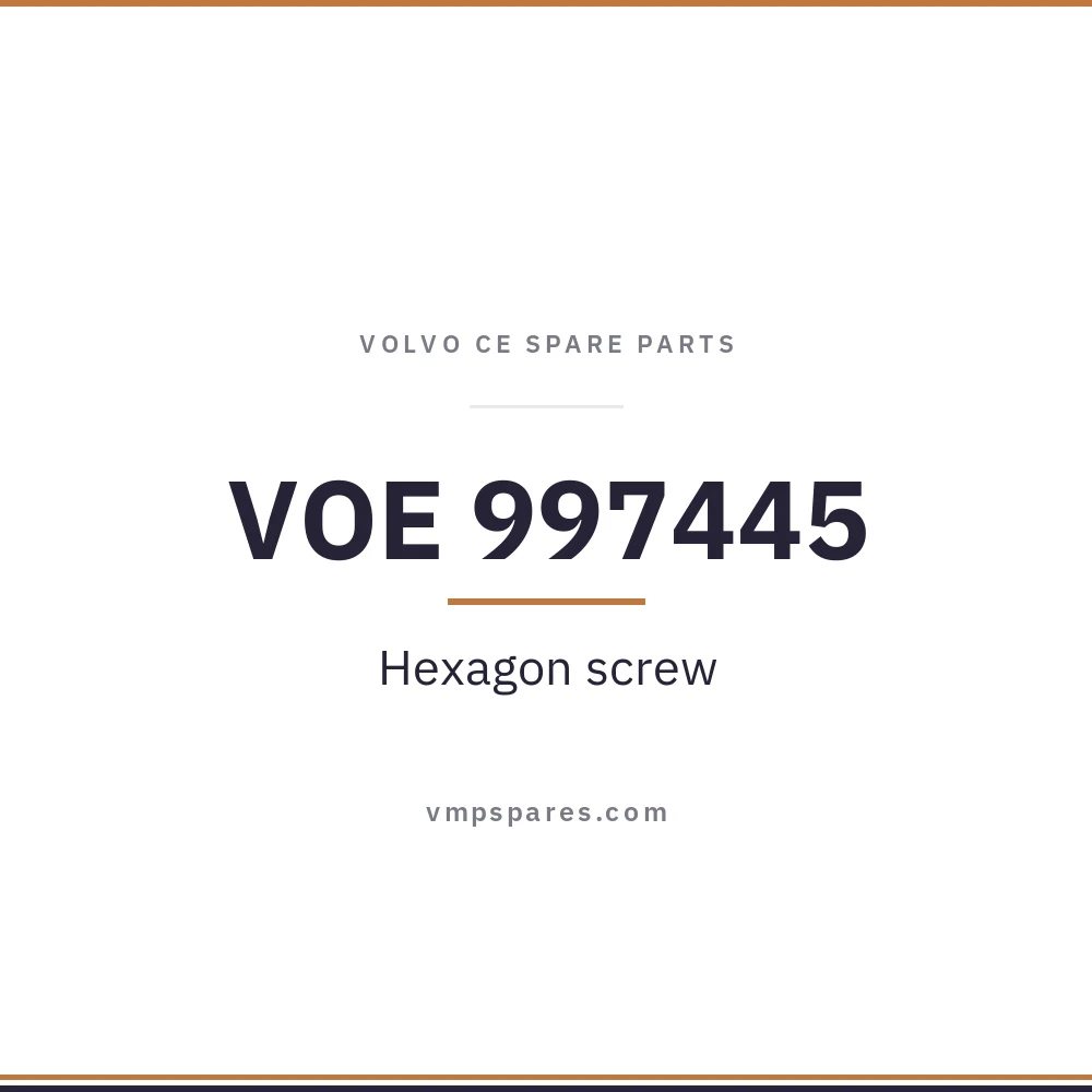 VOE 997445 – Hexagon screw
