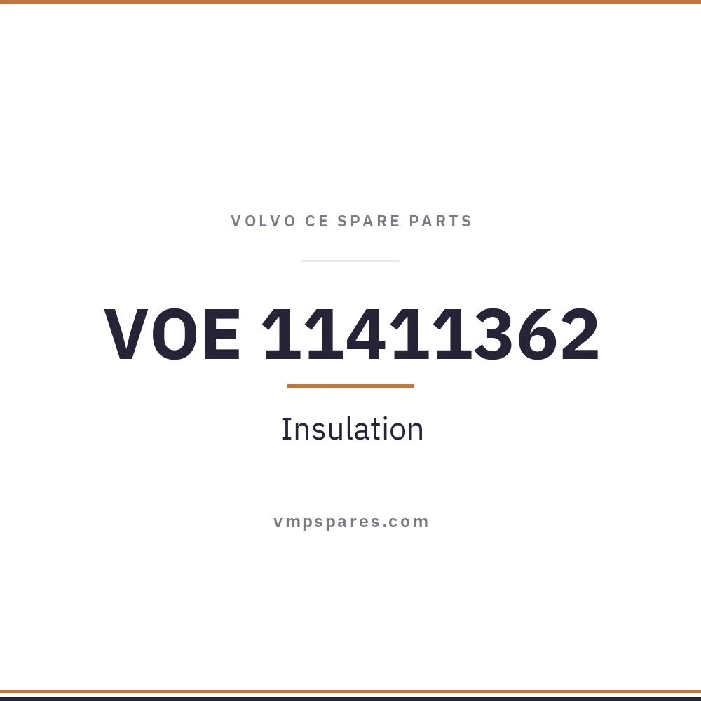 VOE 11411362 – Insulation