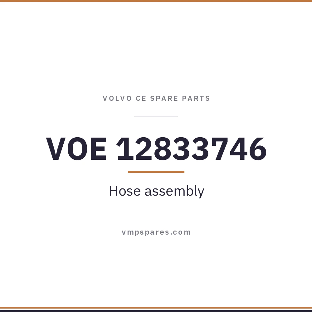 VOE 12833746 – Hose assembly