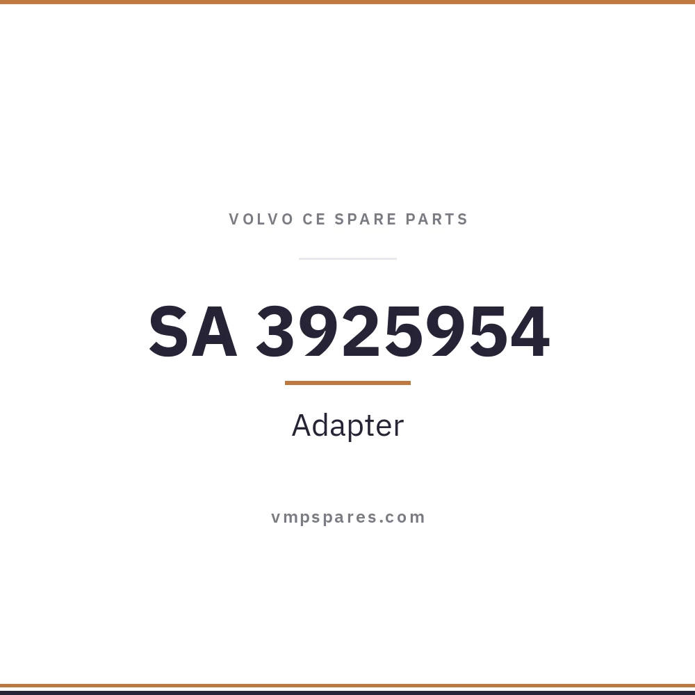 SA 3925954 – Adapter