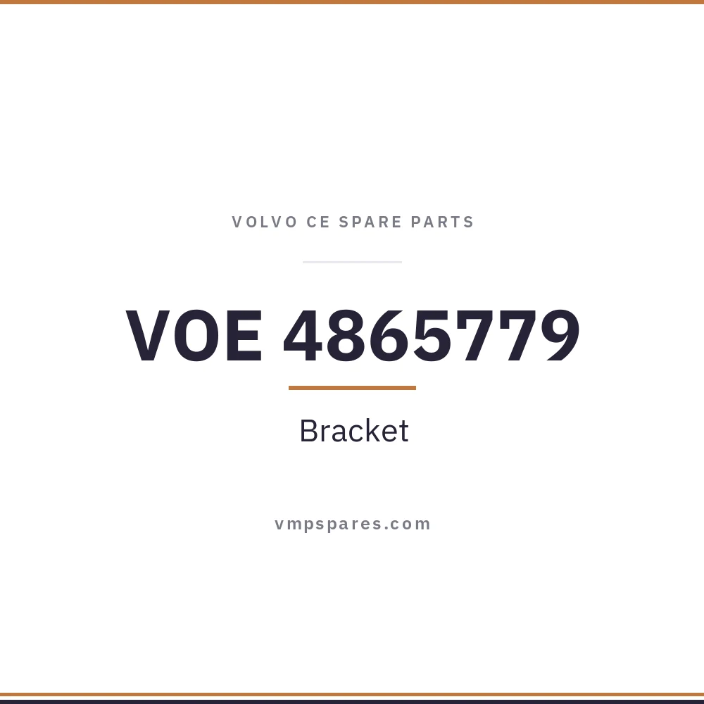 VOE 4865779 – Bracket