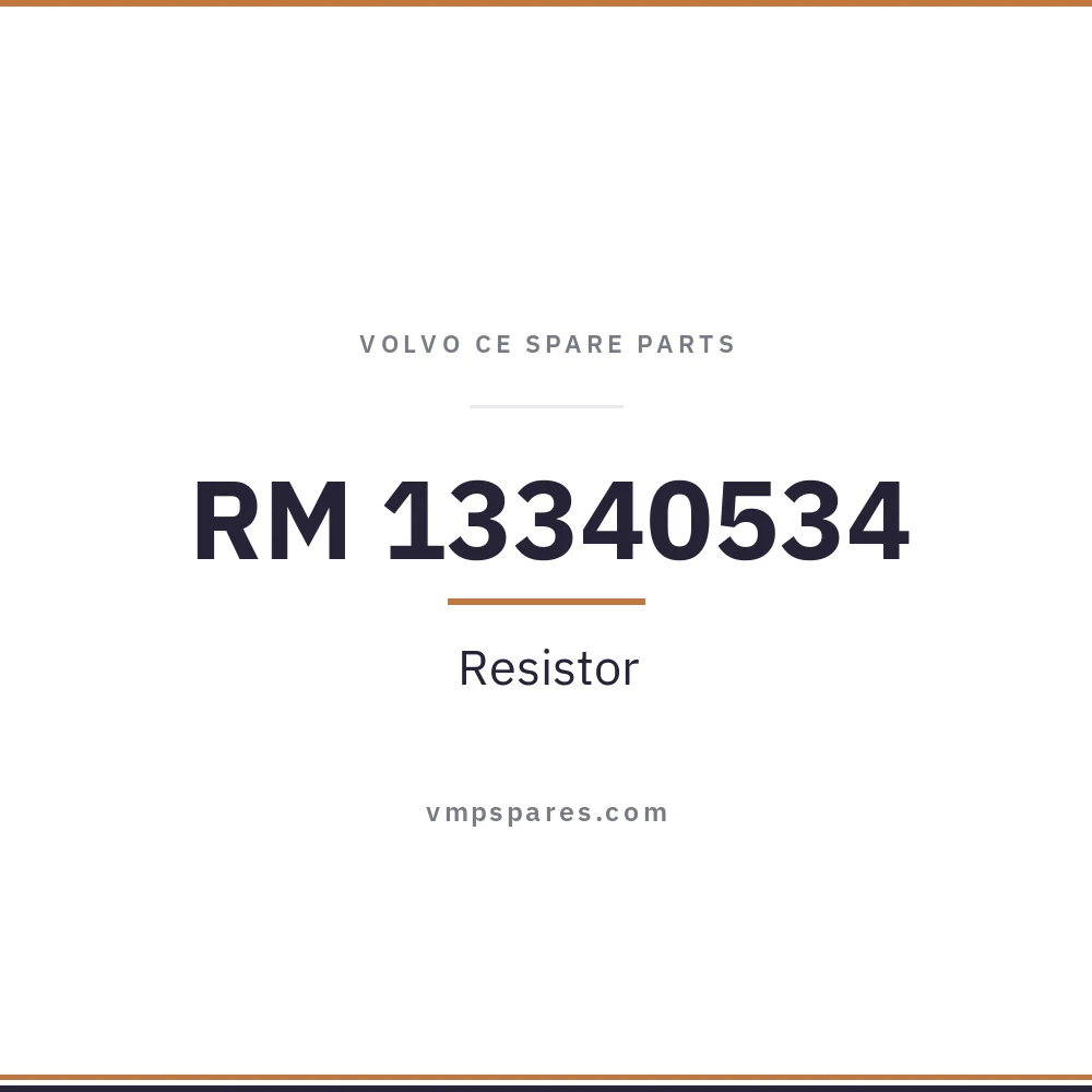 RM 13340534 – Resistor