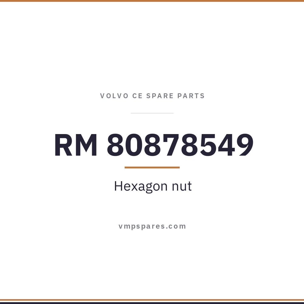 RM 80878549 – Hexagon nut