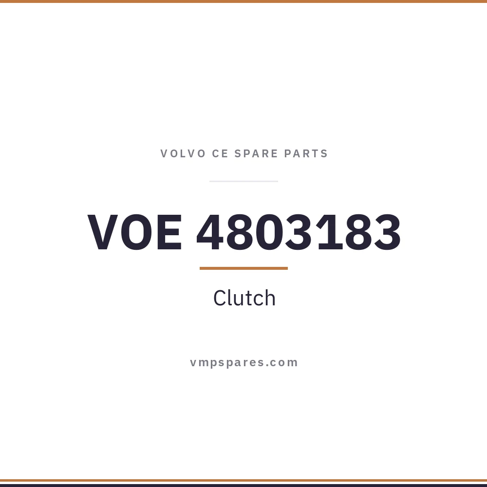 VOE 4803183 – Clutch