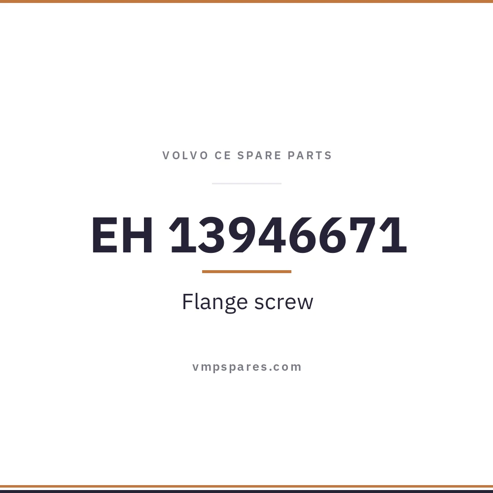 EH 13946671 – Flange screw