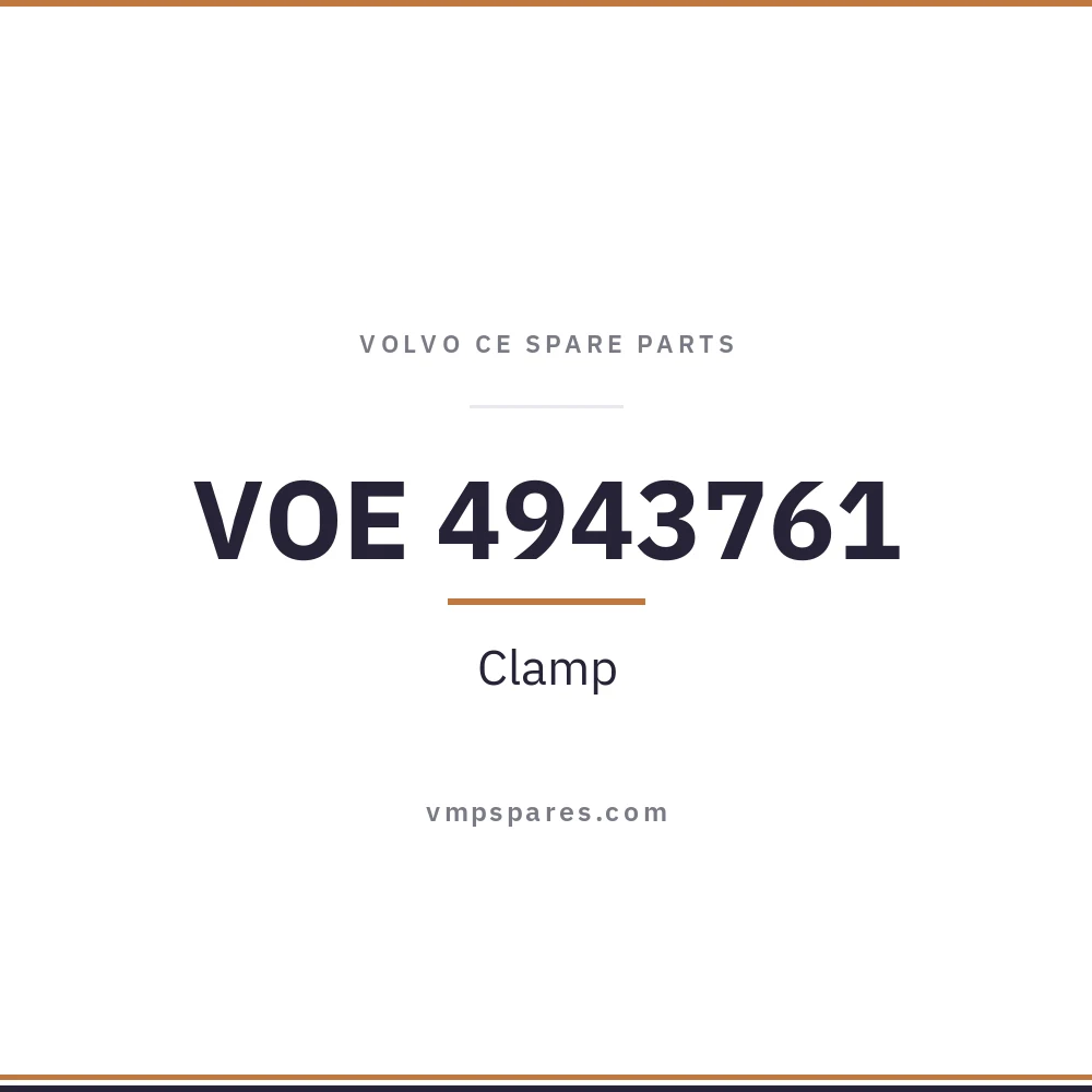 VOE 4943761 – Clamp