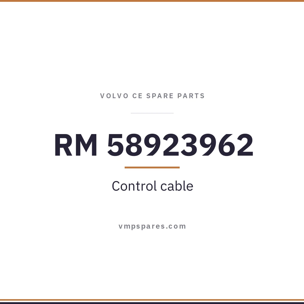 RM 58923962 – Control cable